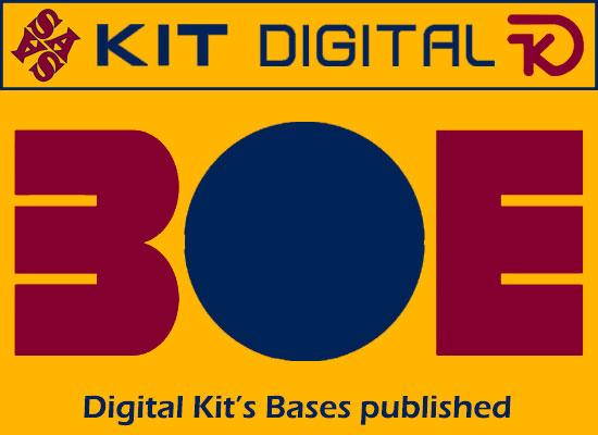 Sasa digital kit publication bases BOE