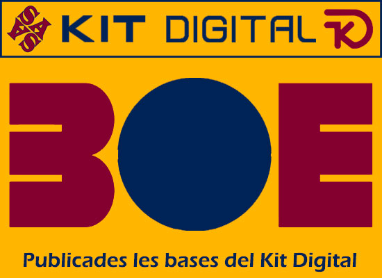 kit digital sasa publicacio bases boe